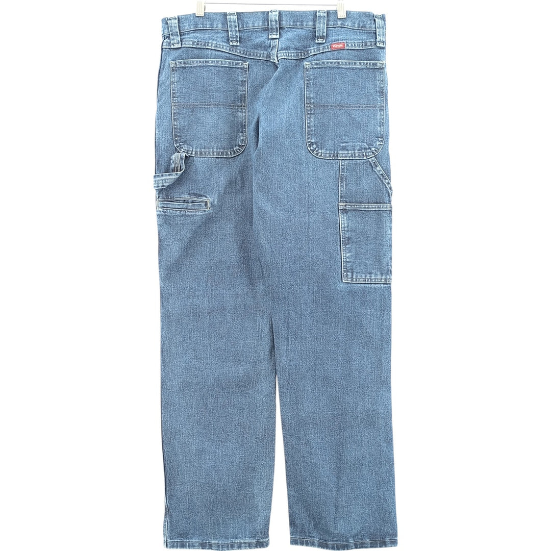 00'S Wrangler Denim Painter Pants Men's W36 cotton blue type Vintage Second Hand