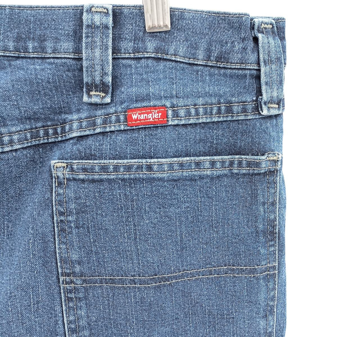 00'S Wrangler Denim Painter Pants Men's W36 cotton blue type Vintage Second Hand