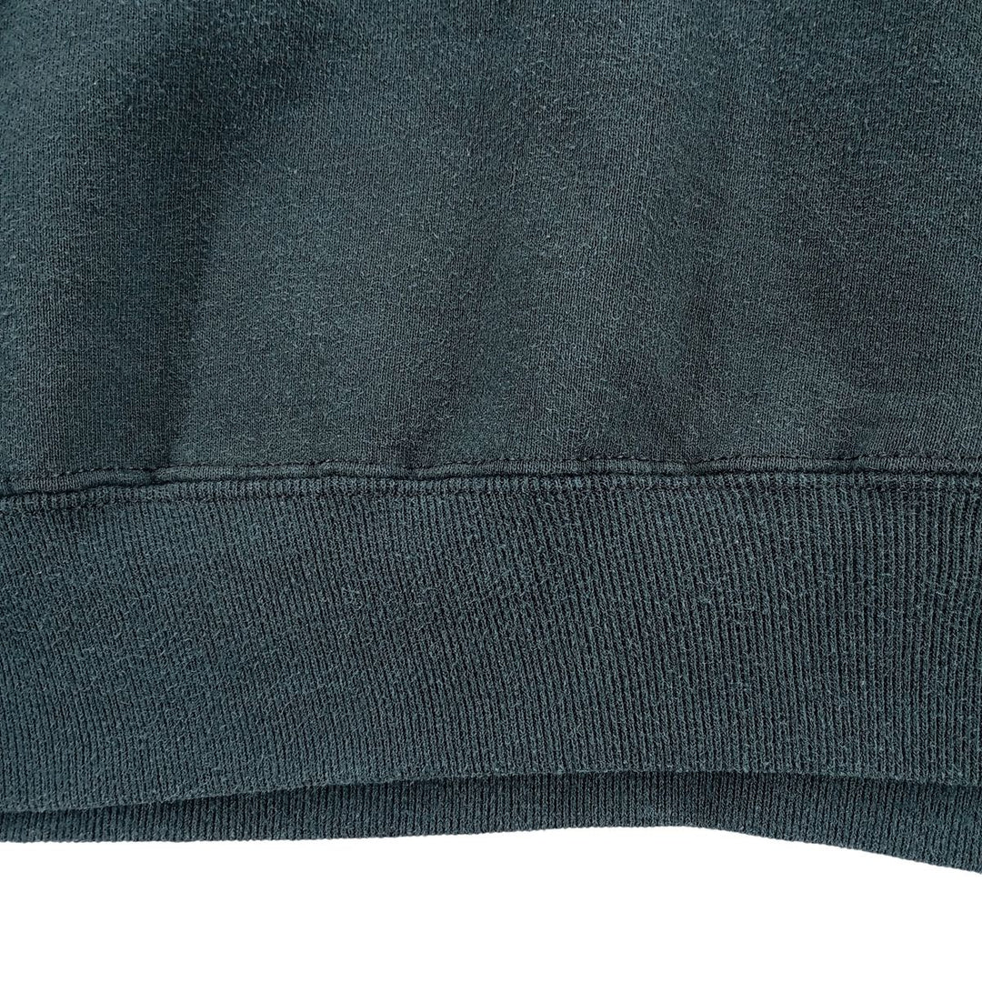 Vintage 90'S Jerzees SPORT plain blank sweatshirt, made in the USA, size M, men's cotton black type Vintage Second Hand