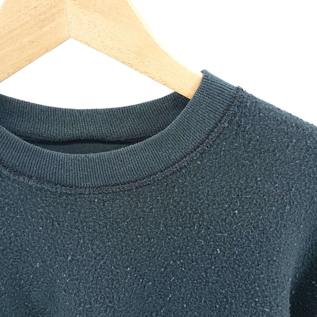 Vintage 90'S Jerzees SPORT plain blank sweatshirt, made in the USA, size M, men's cotton black type Vintage Second Hand