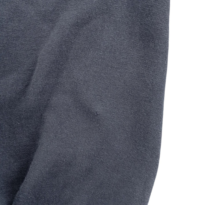 Vintage 90s-00'S Hanes Ultimate Cotton plain blank sweatshirt, men's size M cotton navy blue type Vintage Second Hand