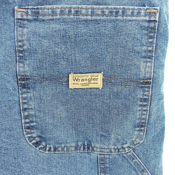 00'S Wrangler CARPENTER denim painter pants for men, equivalent to W32 cotton blue type Vintage Second Hand