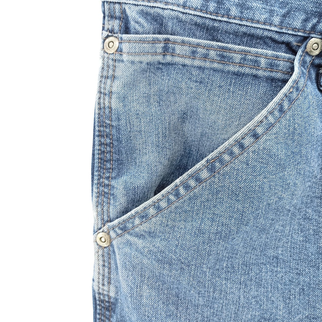 00'S Wrangler CARPENTER denim painter pants for men, equivalent to W32 cotton blue type Vintage Second Hand