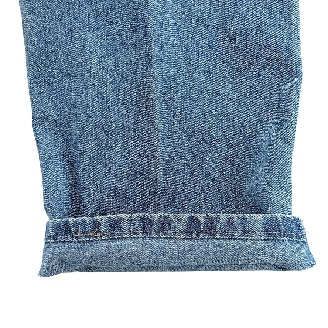 00'S Wrangler CARPENTER denim painter pants for men, equivalent to W32 cotton blue type Vintage Second Hand