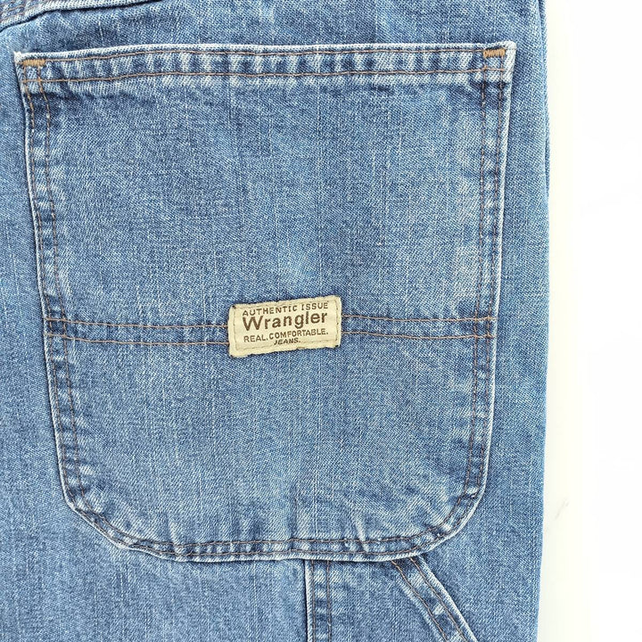 00'S Wrangler CARPENTER denim painter pants for men, equivalent to W32 cotton blue type Vintage Second Hand