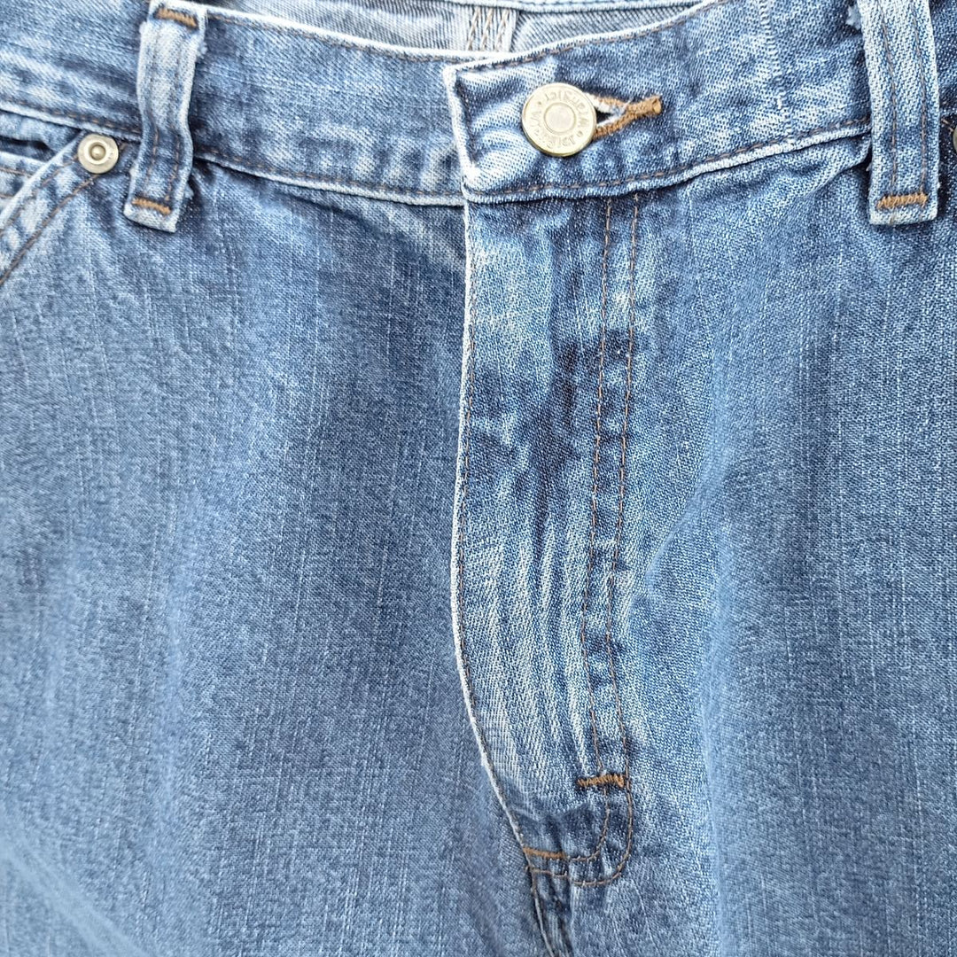 00'S Wrangler CARPENTER denim painter pants for men, equivalent to W32 cotton blue type Vintage Second Hand
