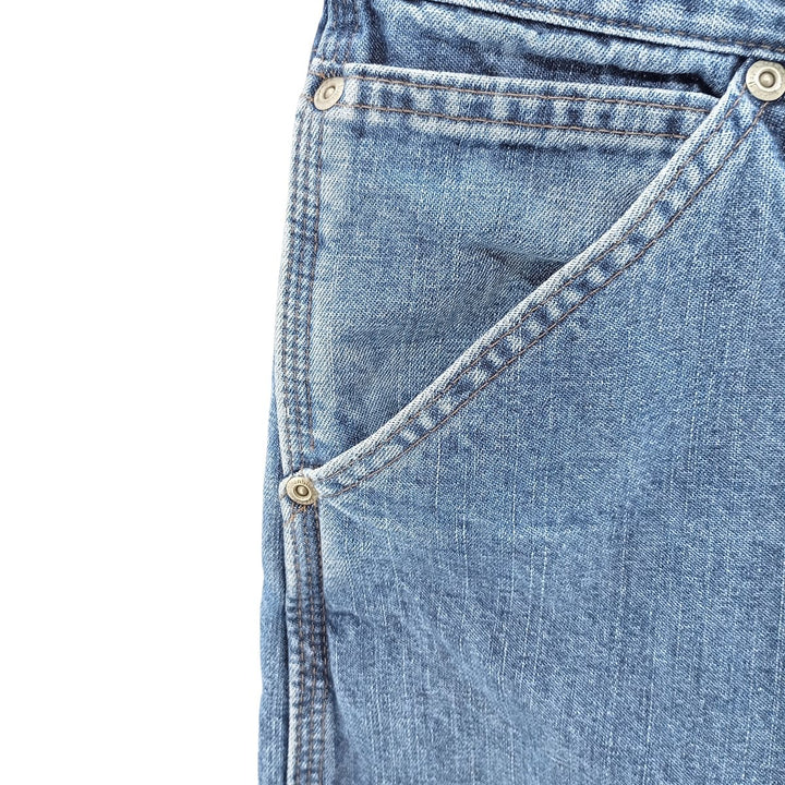 00'S Wrangler CARPENTER denim painter pants for men, equivalent to W32 cotton blue type Vintage Second Hand