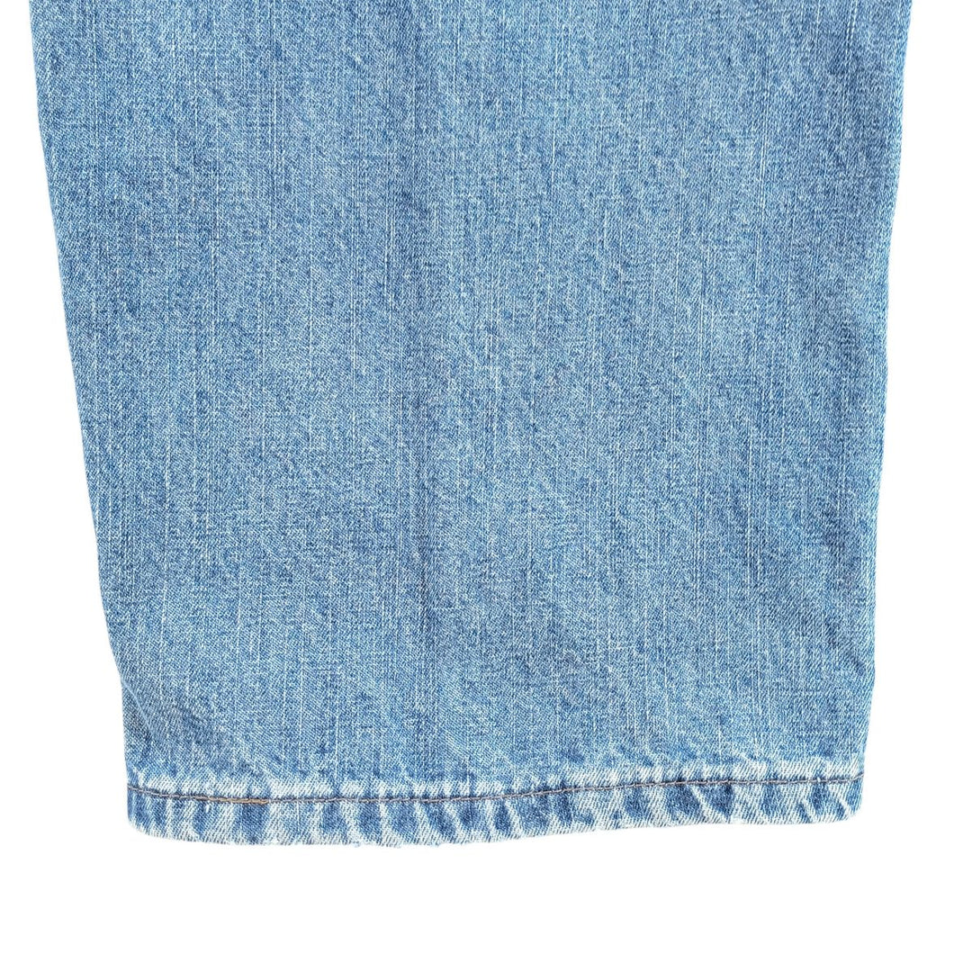 00'S Wrangler CARPENTER denim painter pants for men, equivalent to W32 cotton blue type Vintage Second Hand