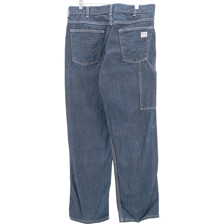 TYNDALE FR Denim Painter Pants, Made in USA, Men's, Size W34 unclear blue type Vintage Second Hand