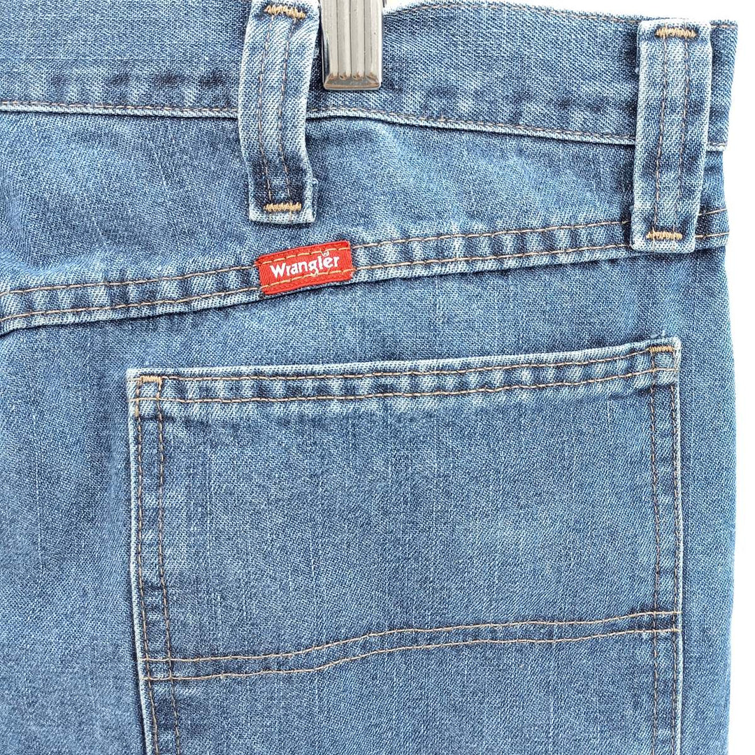 00'S Wrangler CARPENTER denim painter pants for men, equivalent to w37 cotton blue type Vintage Second Hand