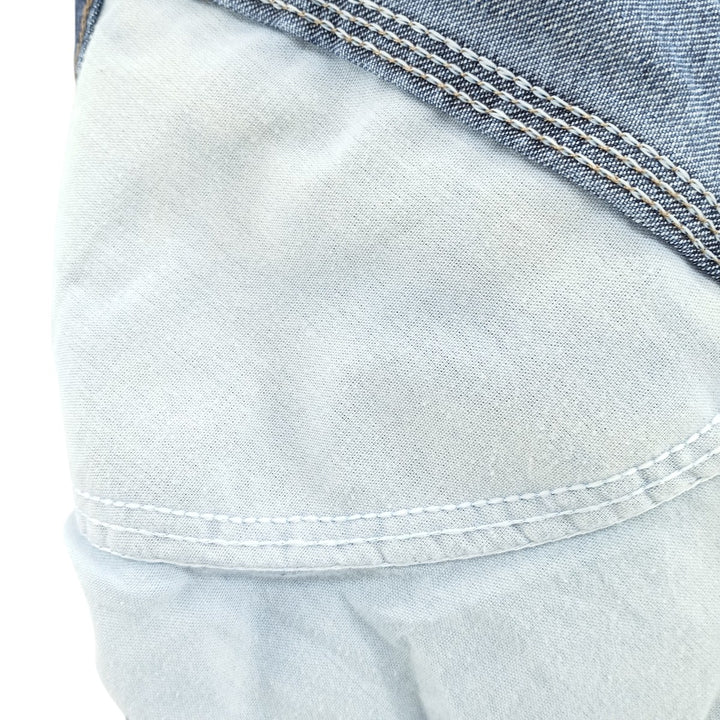 00'S Wrangler CARPENTER denim painter pants for men, equivalent to w37 cotton blue type Vintage Second Hand