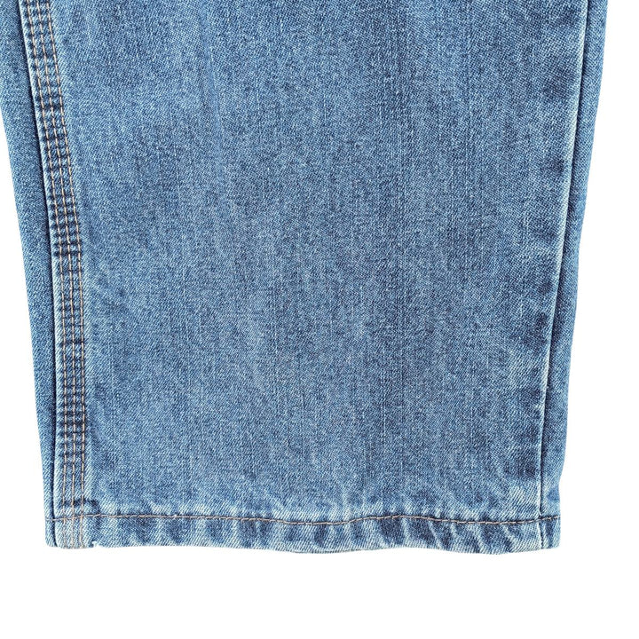 00'S Wrangler CARPENTER denim painter pants for men, equivalent to w37 cotton blue type Vintage Second Hand