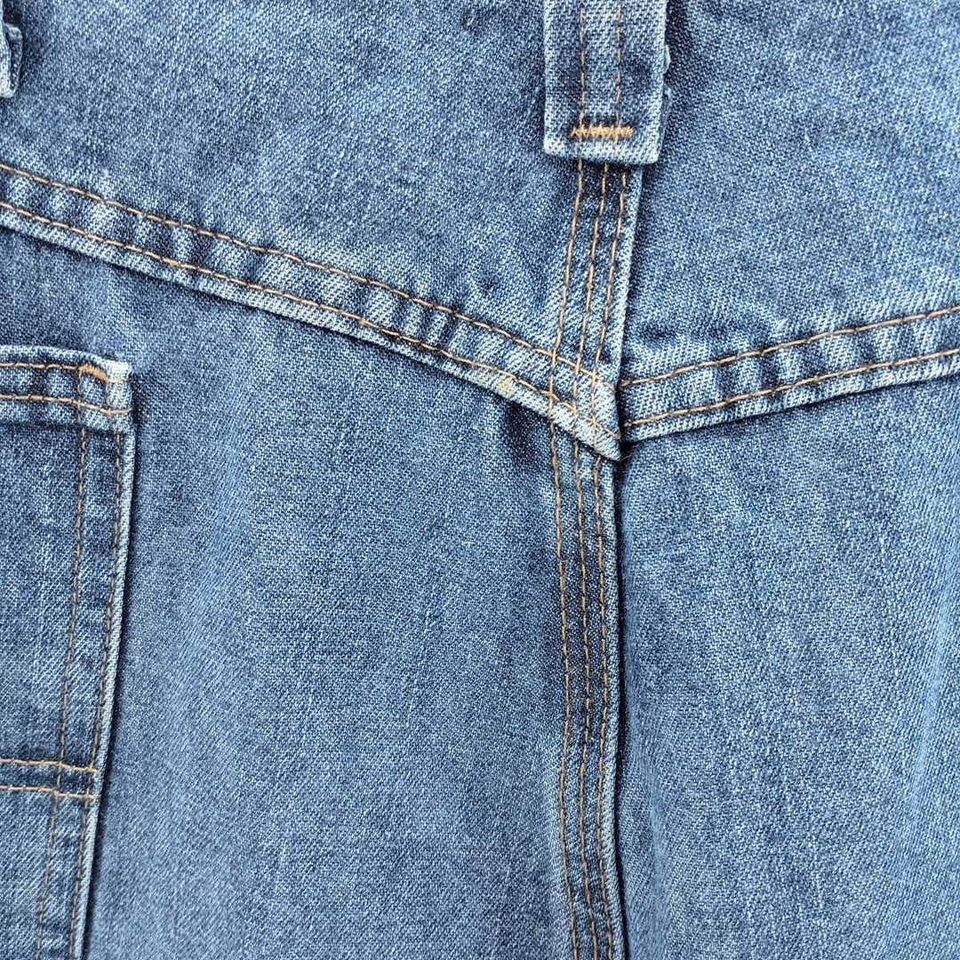00'S Wrangler CARPENTER denim painter pants for men, equivalent to w37 cotton blue type Vintage Second Hand