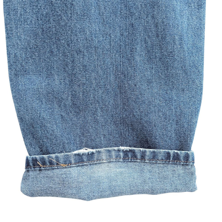 00'S Wrangler CARPENTER denim painter pants for men, equivalent to w37 cotton blue type Vintage Second Hand