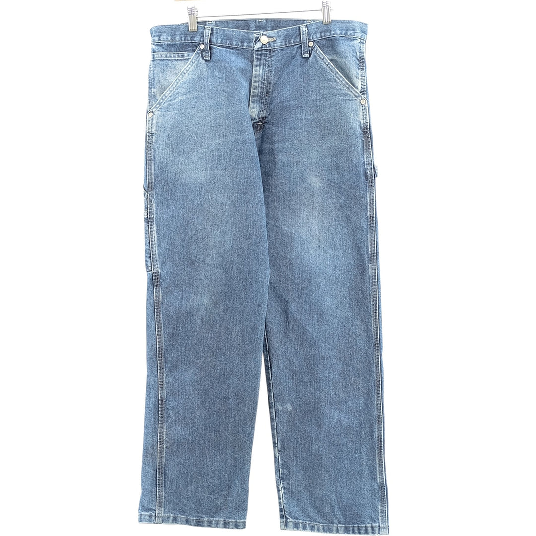 00'S Wrangler CARPENTER denim painter pants for men, equivalent to W34 cotton blue type Vintage Second Hand