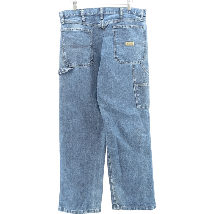 00'S Wrangler CARPENTER denim painter pants for men, equivalent to W34 cotton blue type Vintage Second Hand