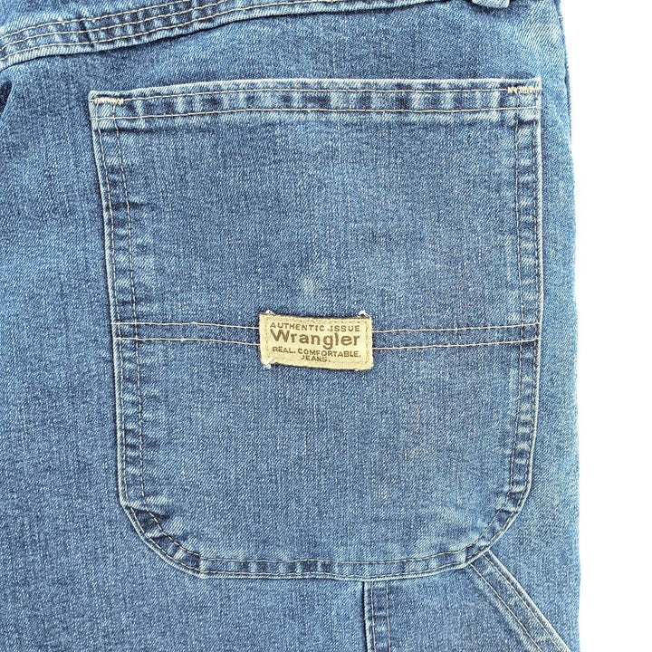 00'S Wrangler CARPENTER denim painter pants for men, equivalent to W34 cotton blue type Vintage Second Hand