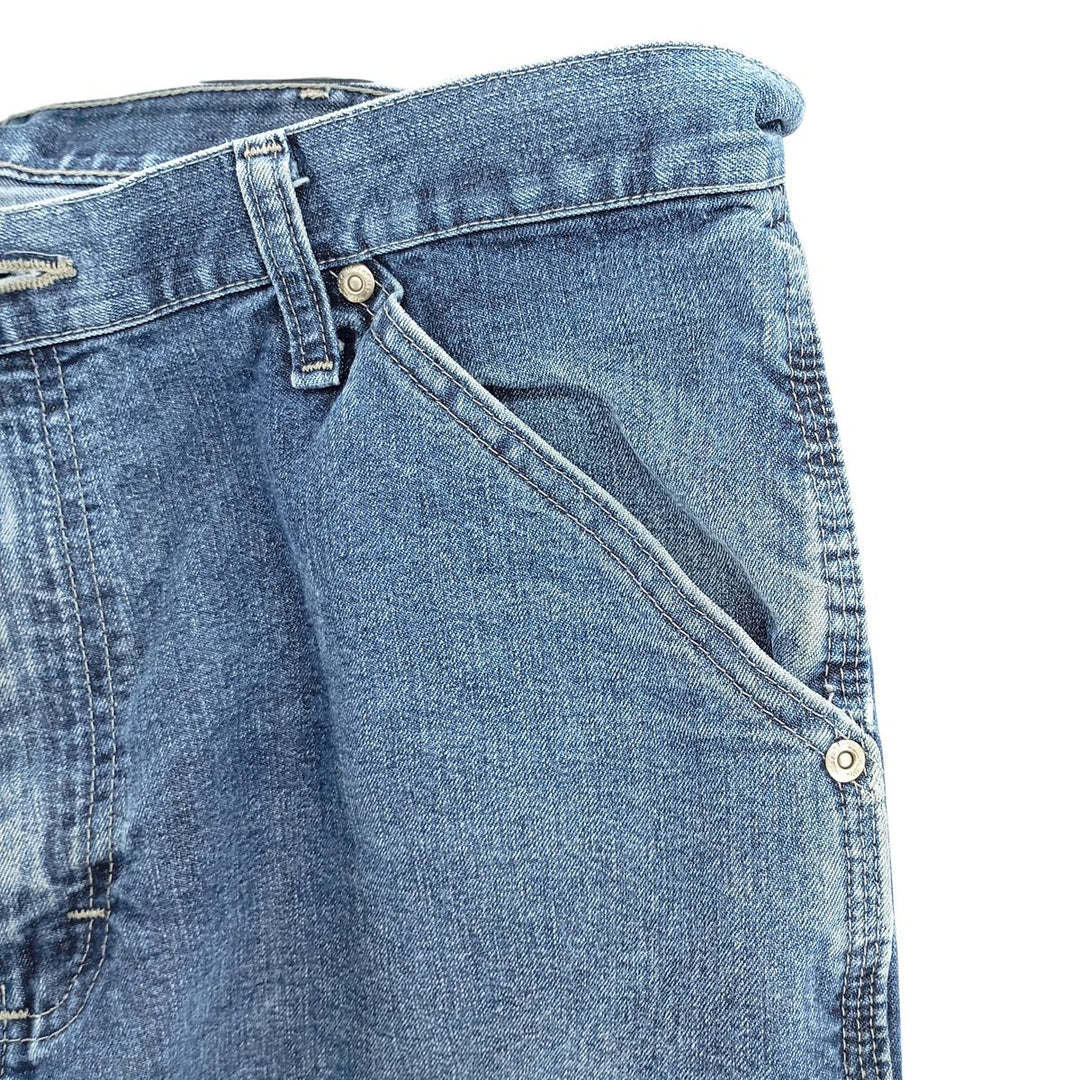 00'S Wrangler CARPENTER denim painter pants for men, equivalent to W34 cotton blue type Vintage Second Hand