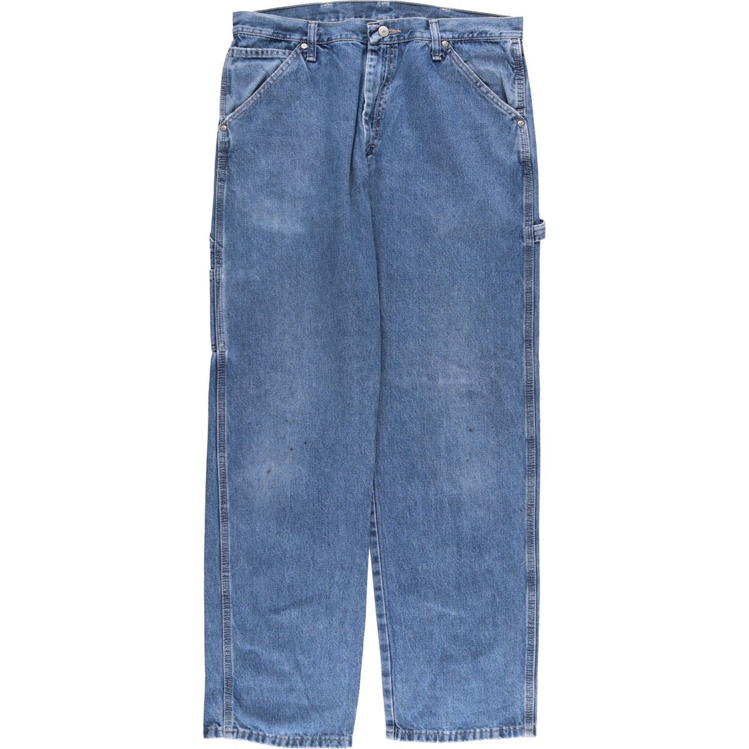 00'S Wrangler CARPENTER denim painter pants for men, equivalent to W34 cotton blue type Vintage Second Hand
