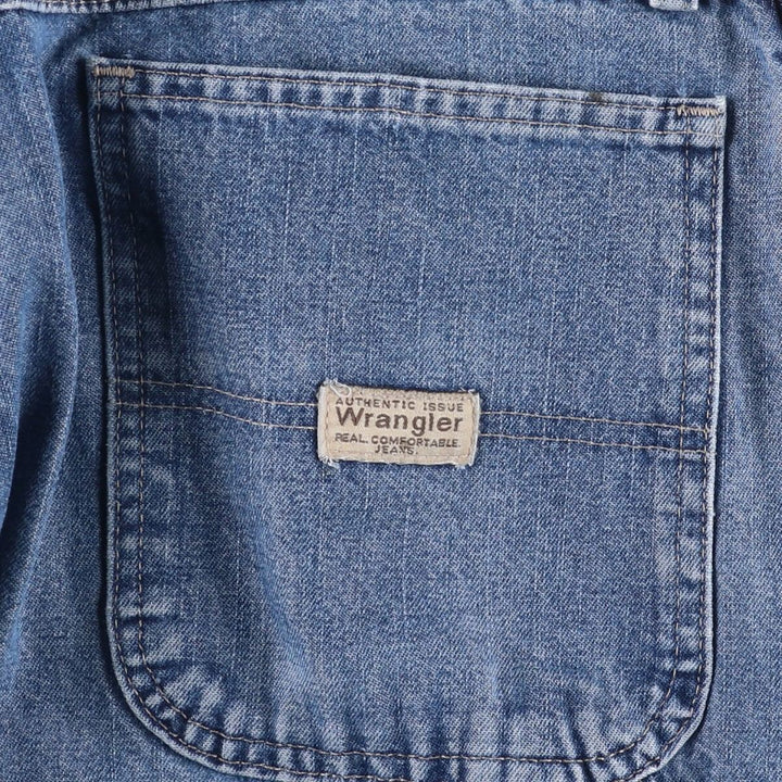 00'S Wrangler CARPENTER denim painter pants for men, equivalent to W34 cotton blue type Vintage Second Hand