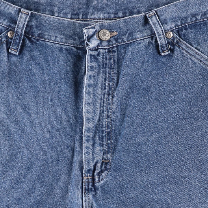 00'S Wrangler CARPENTER denim painter pants for men, equivalent to W34 cotton blue type Vintage Second Hand