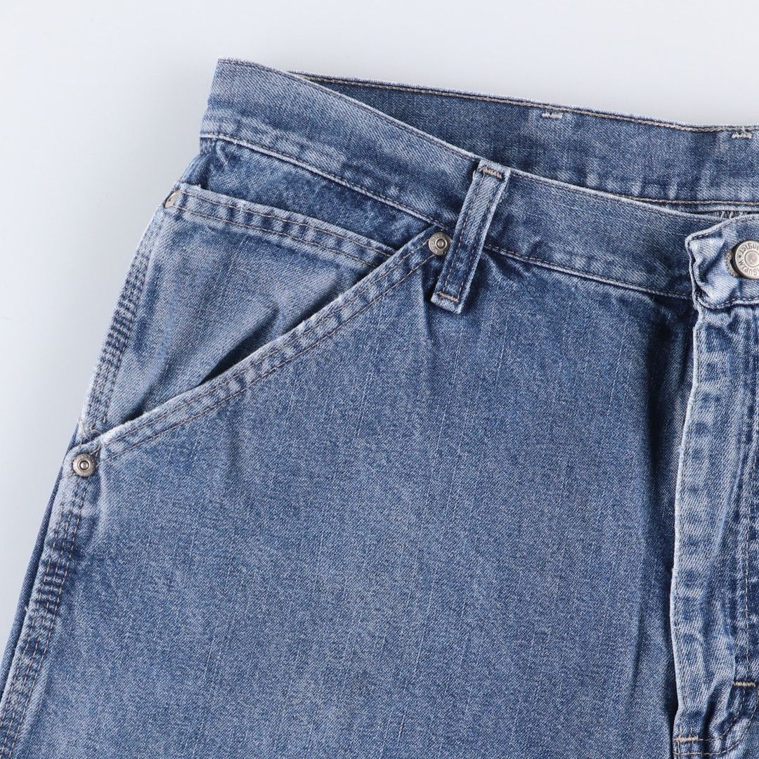 00'S Wrangler CARPENTER denim painter pants for men, equivalent to W34 cotton blue type Vintage Second Hand