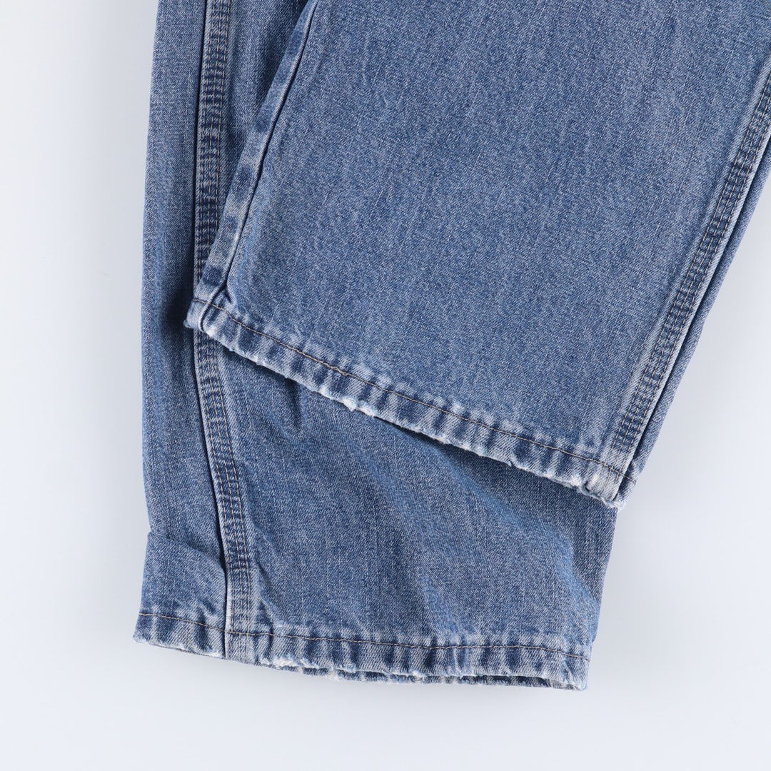 00'S Wrangler CARPENTER denim painter pants for men, equivalent to W34 cotton blue type Vintage Second Hand