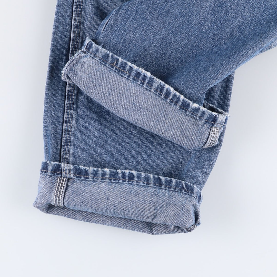 00'S Wrangler CARPENTER denim painter pants for men, equivalent to W34 cotton blue type Vintage Second Hand