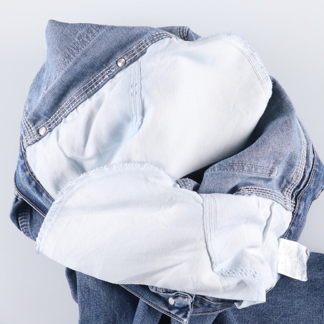 00'S Wrangler CARPENTER denim painter pants for men, equivalent to W34 cotton blue type Vintage Second Hand