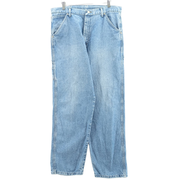 Wrangler Denim Painter Pants for Men, W34 equivalent cotton blue type Vintage Second Hand