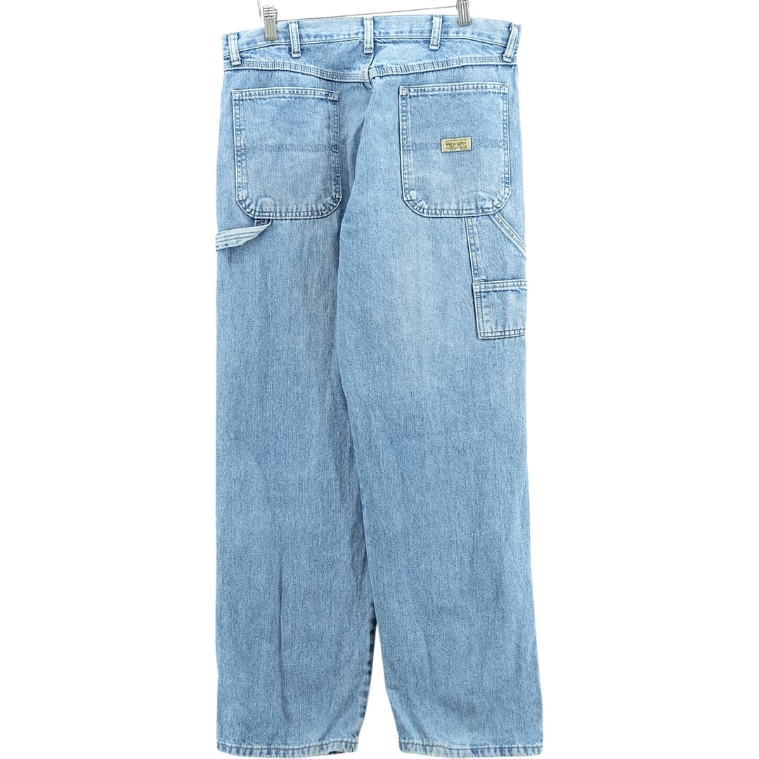 Wrangler Denim Painter Pants for Men, W34 equivalent cotton blue type Vintage Second Hand