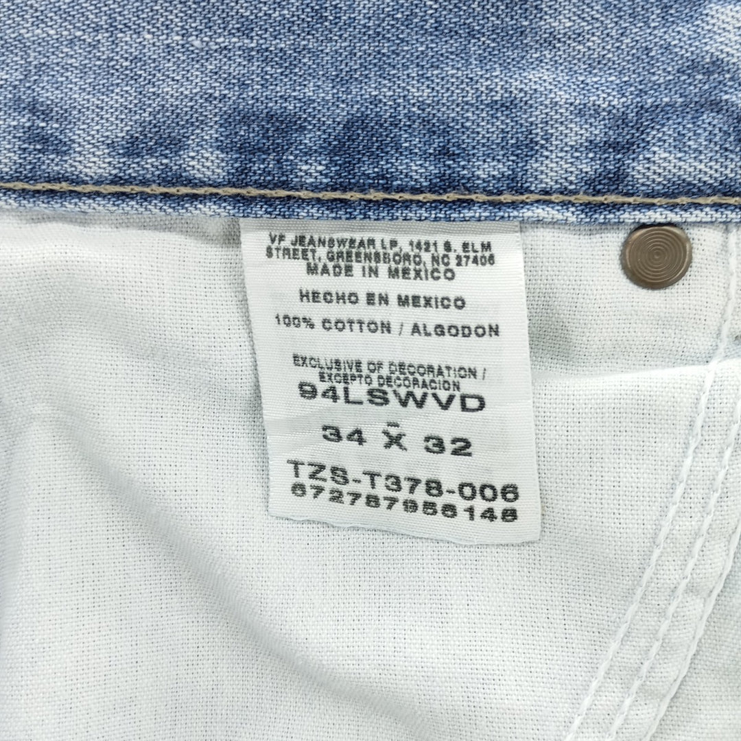 Wrangler Denim Painter Pants for Men, W34 equivalent cotton blue type Vintage Second Hand