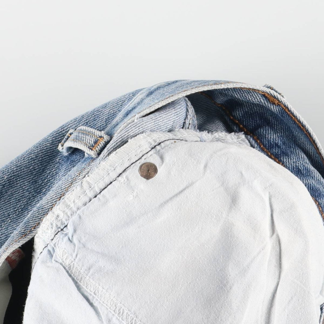 Levi's 505 REGULAR FIT tapered denim pants for men, size w36 cotton blue type Vintage Second Hand