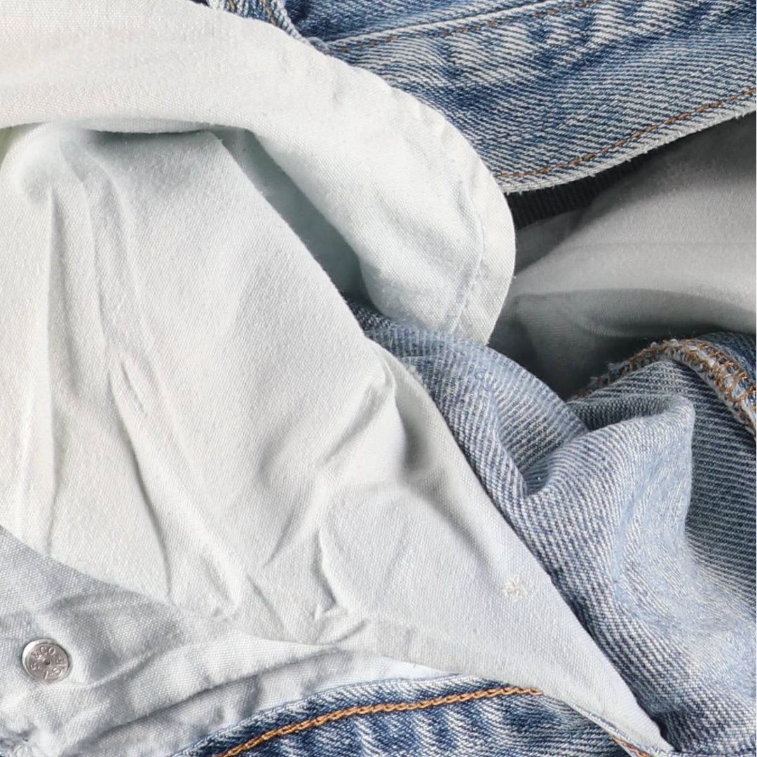 Levi's 505 REGULAR FIT tapered denim pants for men, size w36 cotton blue type Vintage Second Hand