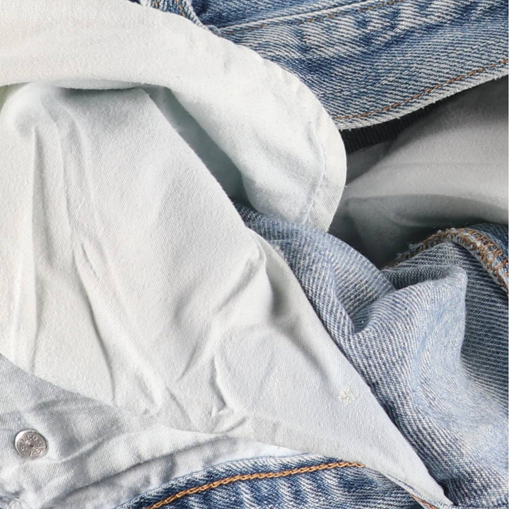 Levi's 505 REGULAR FIT tapered denim pants for men, size w36 cotton blue type Vintage Second Hand