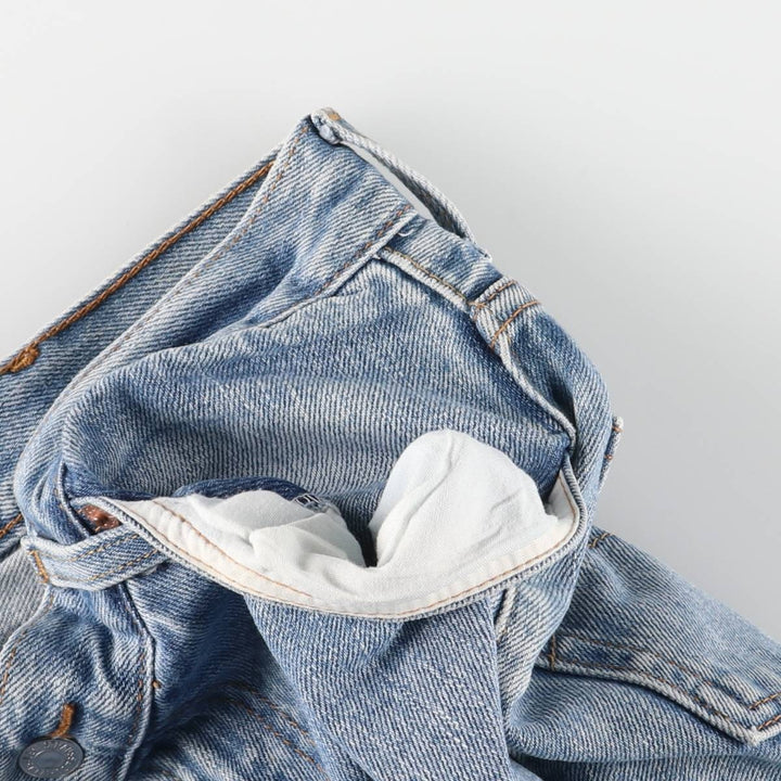 Levi's 505 REGULAR FIT tapered denim pants for men, size w36 cotton blue type Vintage Second Hand