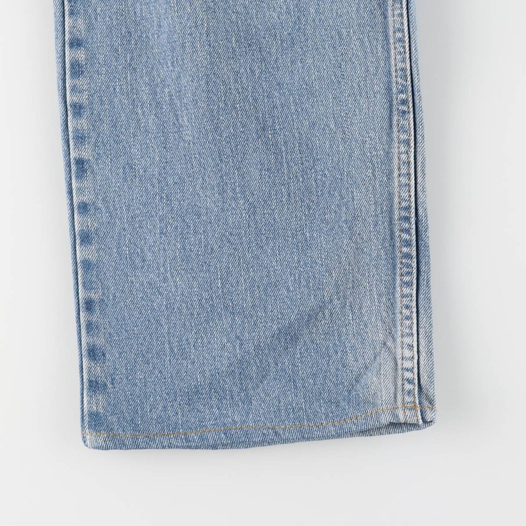 Levi's 505 REGULAR FIT tapered denim pants for men, size w36 cotton blue type Vintage Second Hand