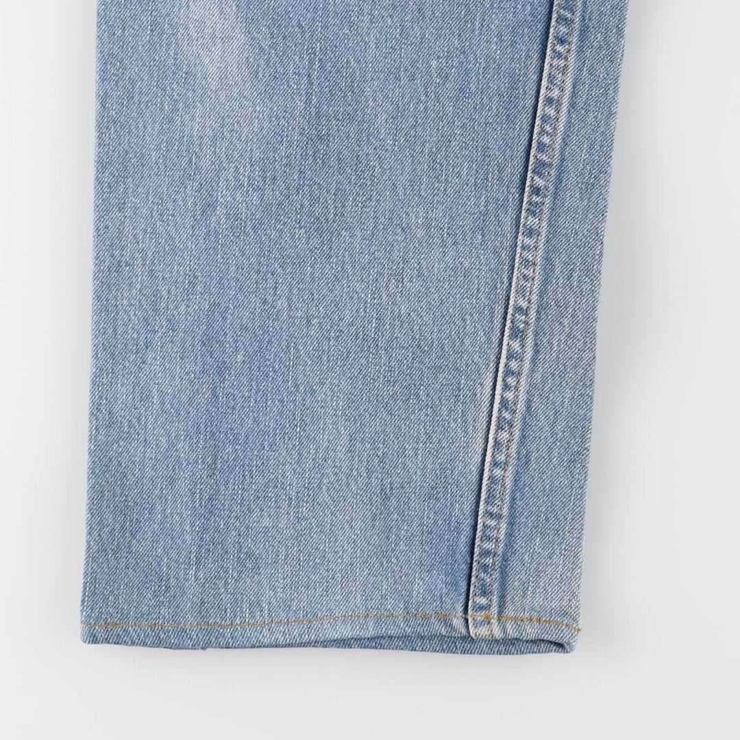 Levi's 505 REGULAR FIT tapered denim pants for men, size w36 cotton blue type Vintage Second Hand