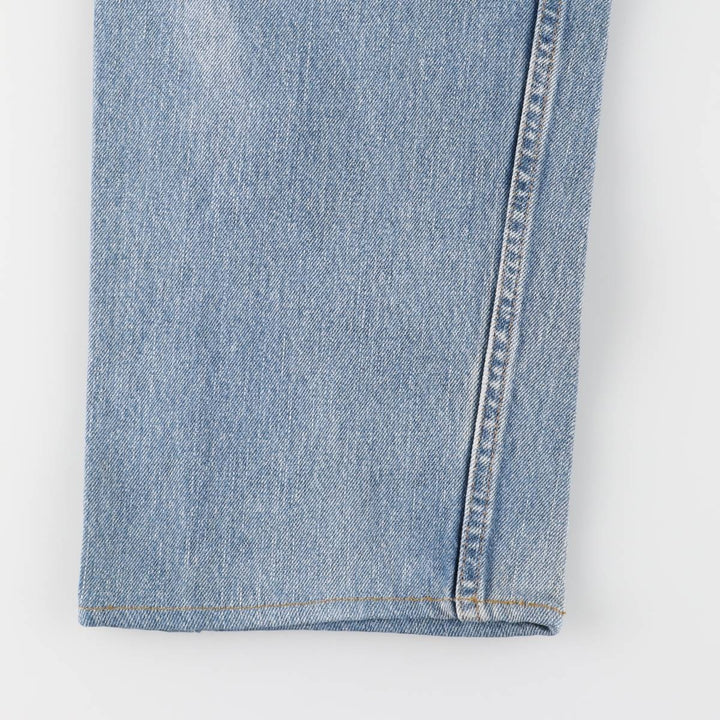 Levi's 505 REGULAR FIT tapered denim pants for men, size w36 cotton blue type Vintage Second Hand