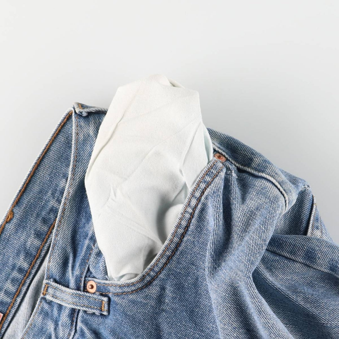 Levi's 505 REGULAR FIT tapered denim pants for men, size w36 cotton blue type Vintage Second Hand