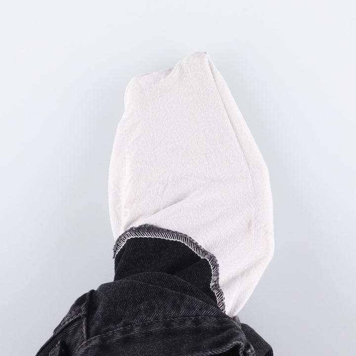 00'S Levi's 505 REGULAR FIT tapered denim pants for men, size w30 cotton black type Vintage Second Hand