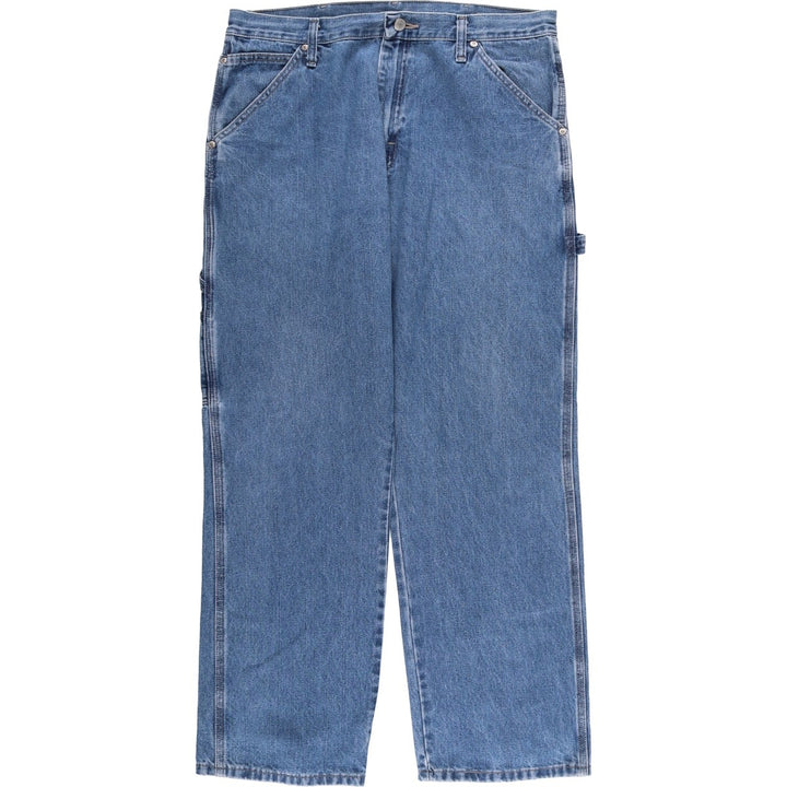 00'S Wrangler CARPENTER denim painter pants for men, equivalent to W34 cotton blue type Vintage Second Hand