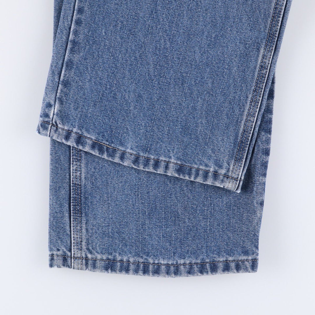 00'S Wrangler CARPENTER denim painter pants for men, equivalent to W34 cotton blue type Vintage Second Hand