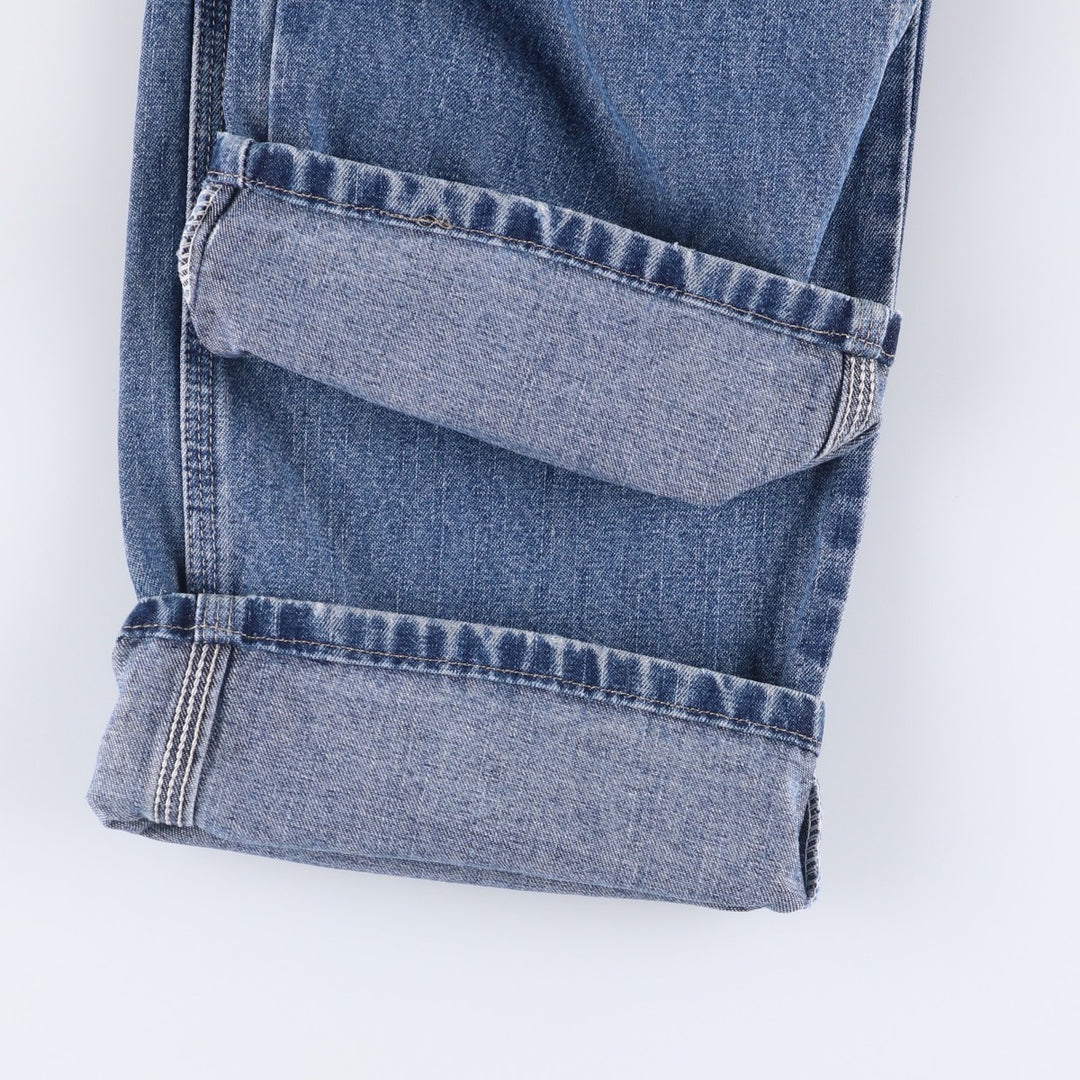 00'S Wrangler CARPENTER denim painter pants for men, equivalent to W34 cotton blue type Vintage Second Hand
