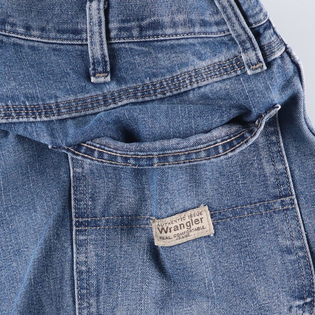 00'S Wrangler CARPENTER denim painter pants for men, equivalent to W34 cotton blue type Vintage Second Hand