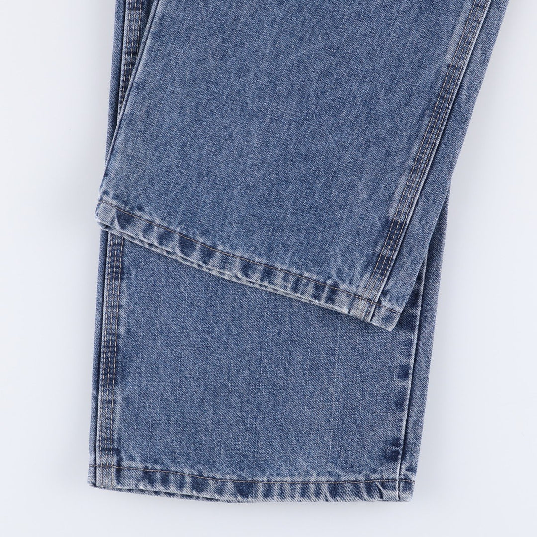 00'S Wrangler Denim Painter Pants Men's W34 cotton blue type Vintage Second Hand