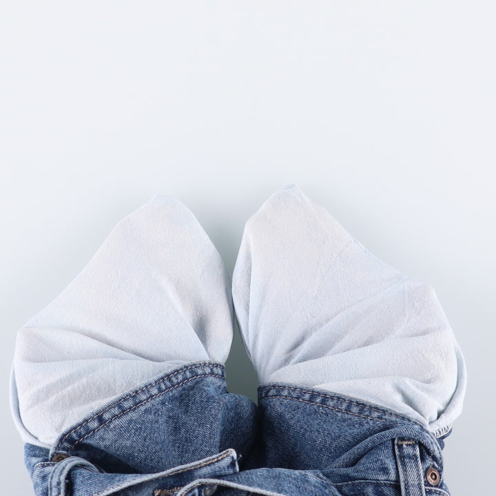 00'S Wrangler Denim Painter Pants Men's W34 cotton blue type Vintage Second Hand