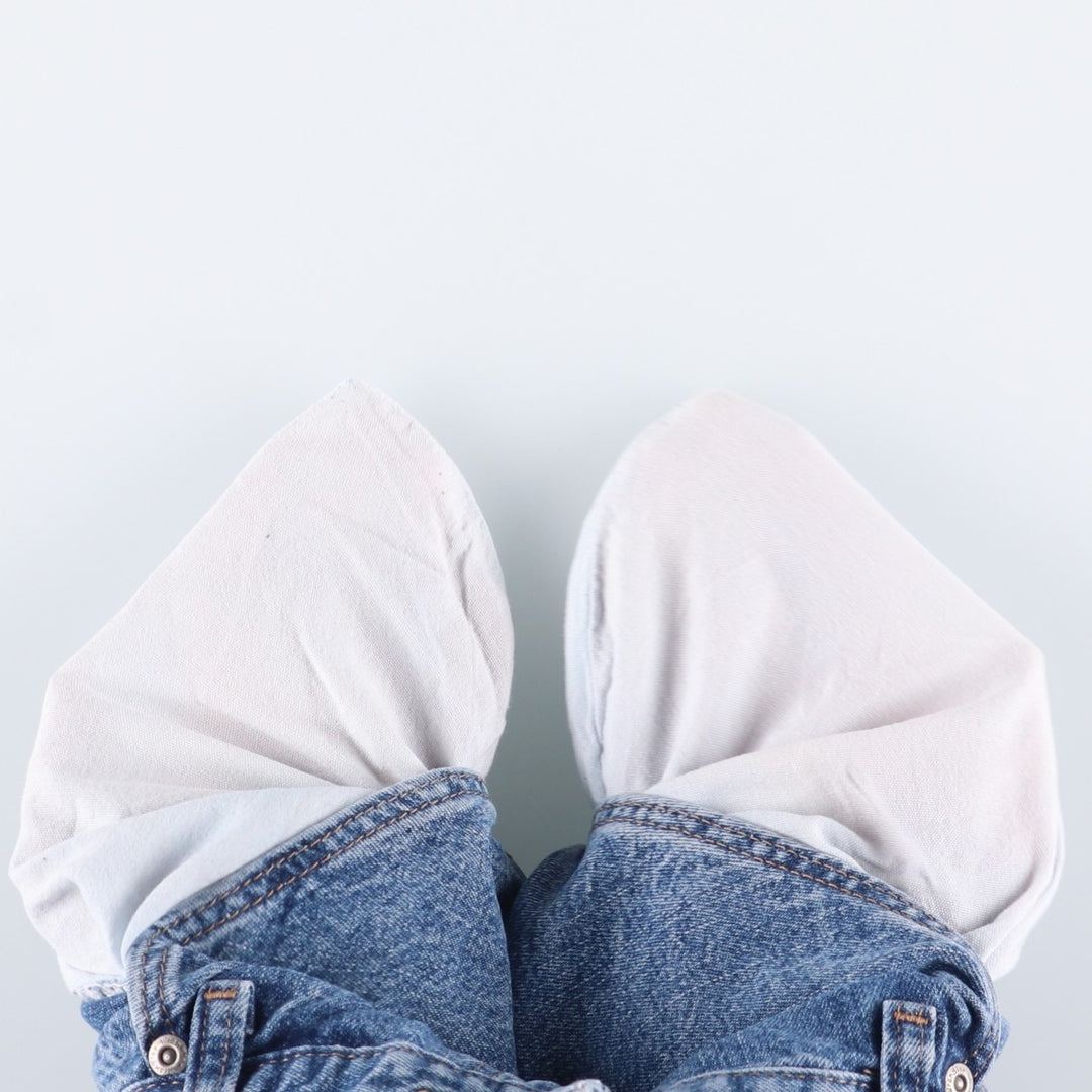 00'S Wrangler Denim Painter Pants Men's W33 equivalent cotton blue type Vintage Second Hand