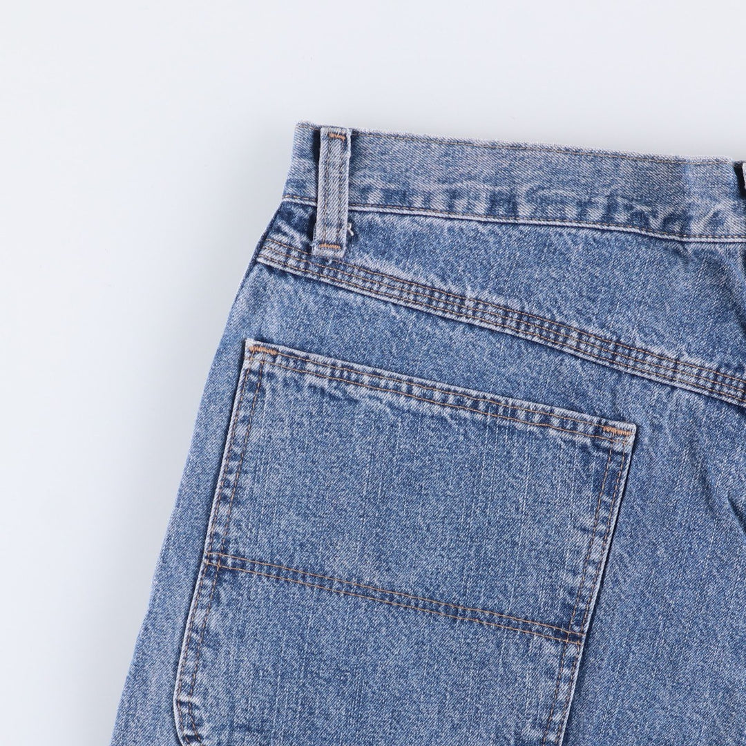 00'S Wrangler Denim Painter Pants Men's W33 equivalent cotton blue type Vintage Second Hand