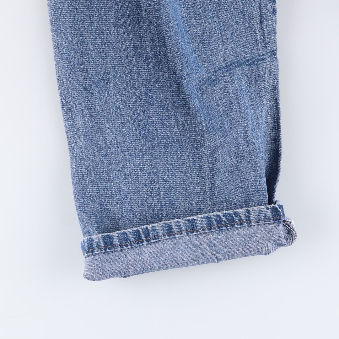 00'S Wrangler Denim Painter Pants Men's W33 equivalent cotton blue type Vintage Second Hand